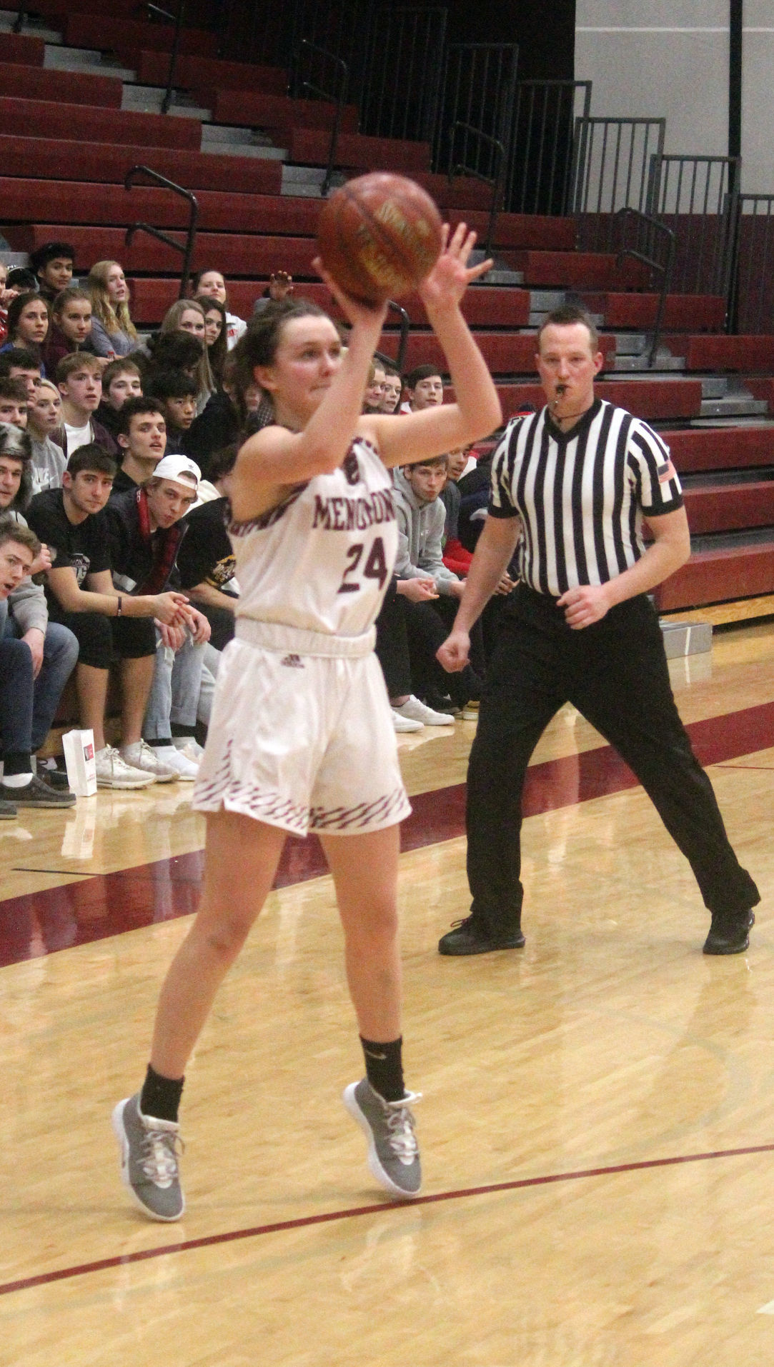 Eau Claire North at Menomonie girls basketball 2-13-20